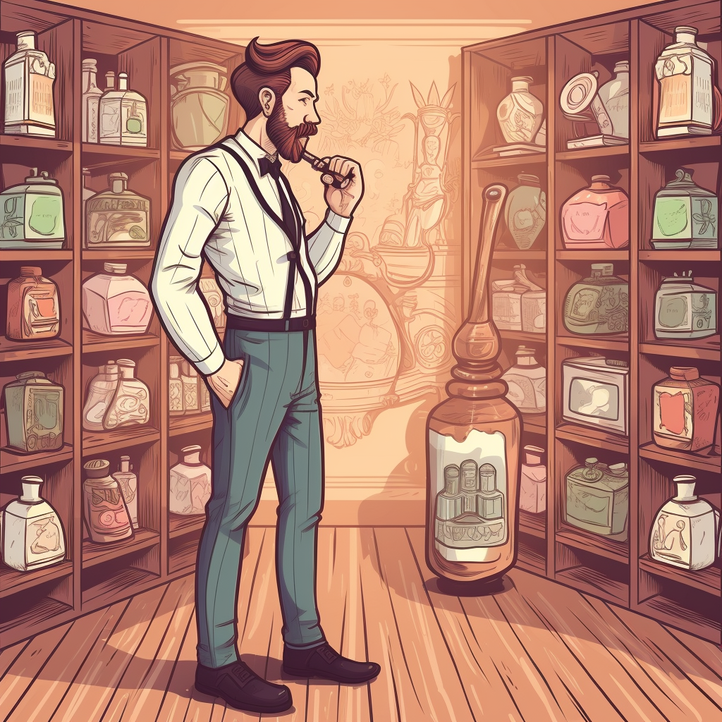 How do you apply cologne like a gentleman?