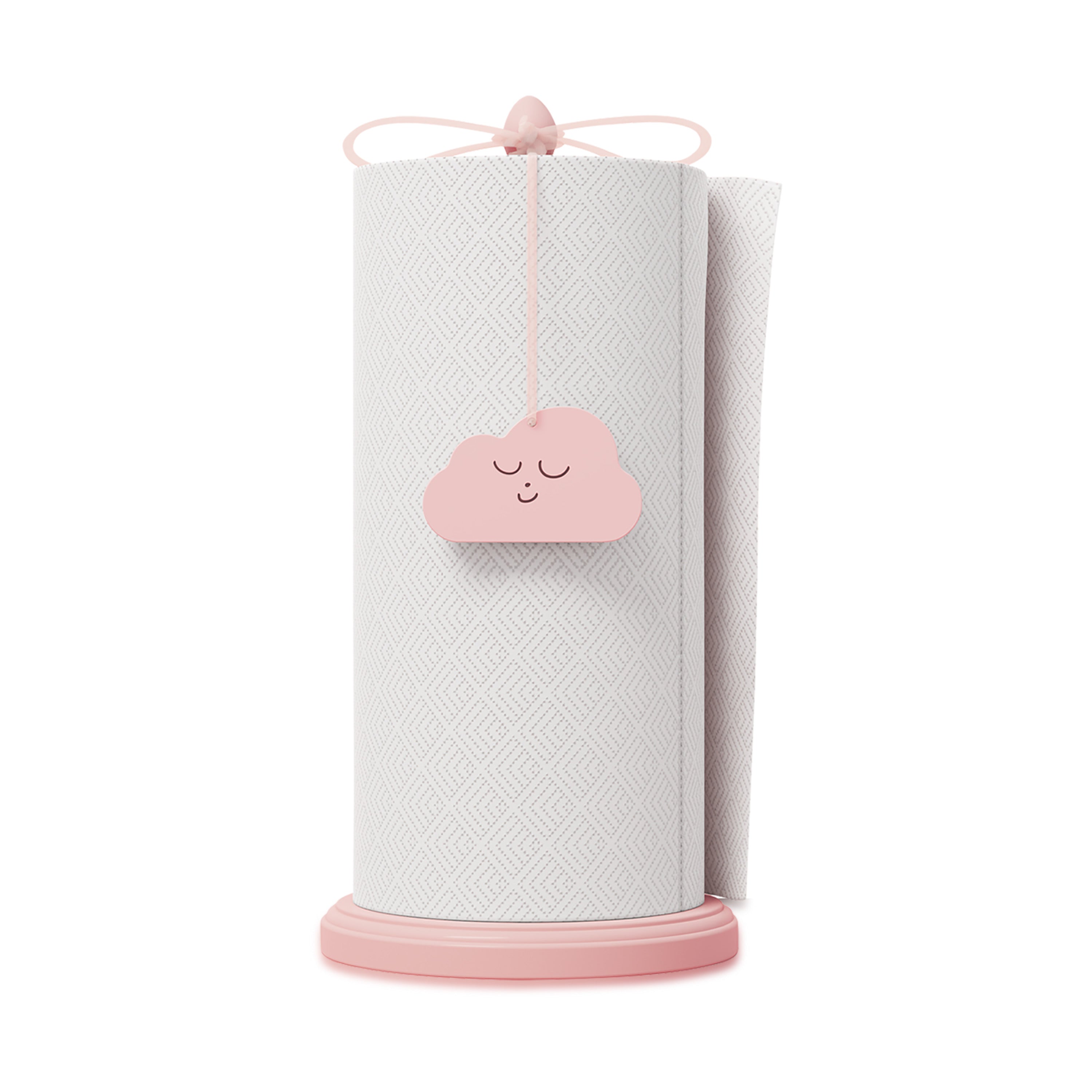 Reusable Paper Towels Paper Towel Holder Pink Floral Valentines