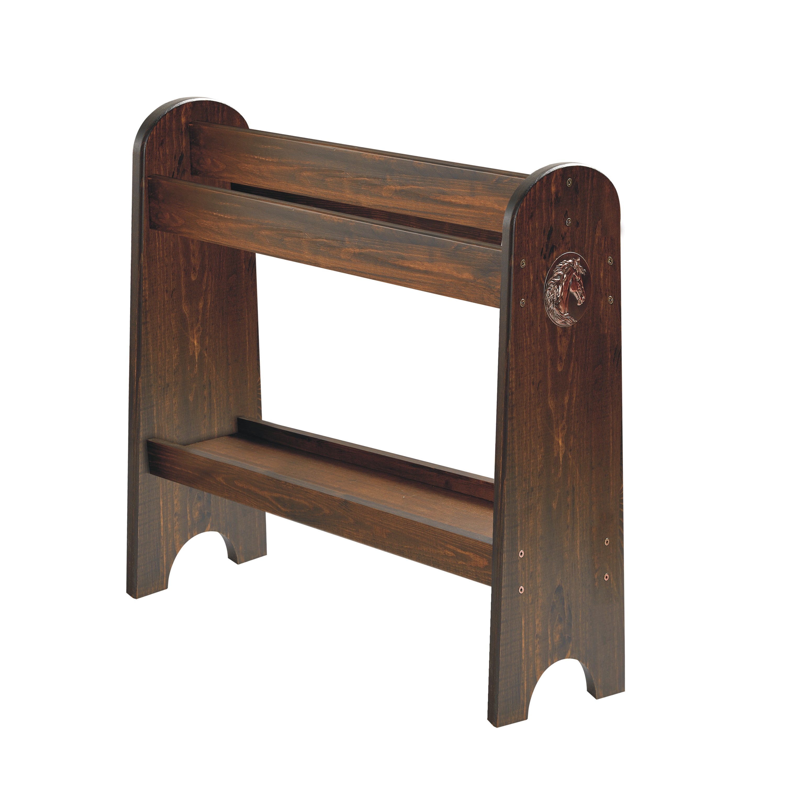 Pine Wood Saddle Rack – Ideal Saddle Stand for Western Saddles and Hor ...